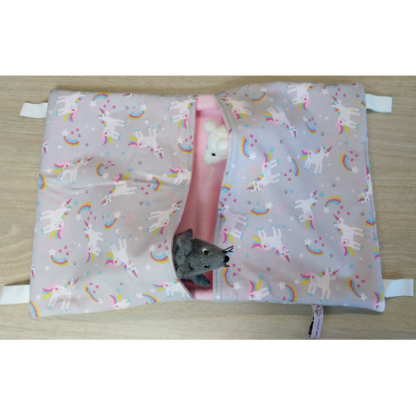Hamac double poche - Taille L - Licornes