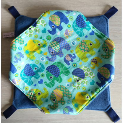 Hamac 2 étages - 28cm x 28cm - Eléphants