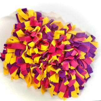 Tapis de fouille (Violet, fuchsia, jaune) - 40cm x 30cm