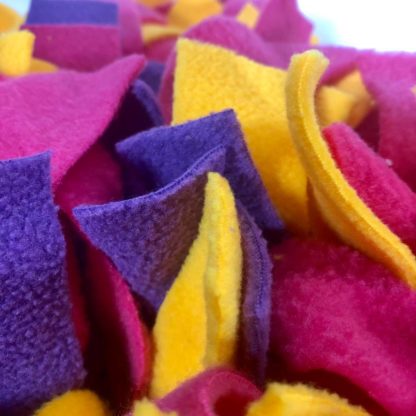 Tapis de fouille (Violet, fuchsia, jaune) - 30cm x 20cm